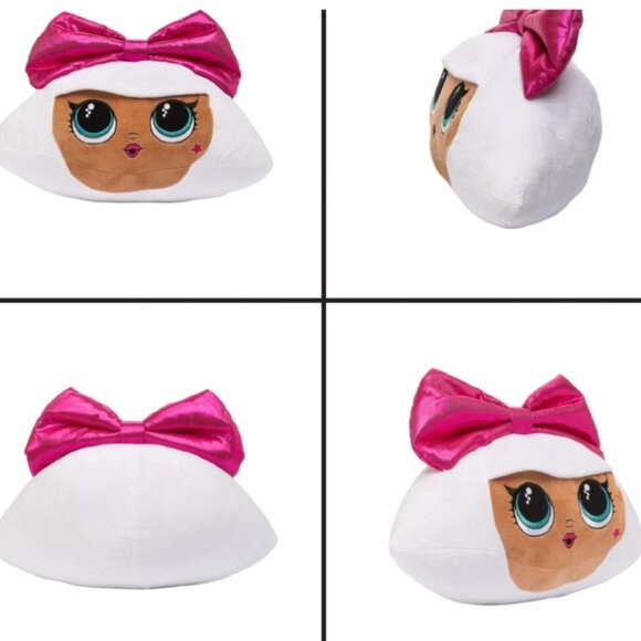 LOL SURPRISE! Doll PILLOW Diva Character Plush Cuddle 18" Wide x 12" High - Picture 7 of 8